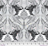 Tula Pink Graywork Huffin and Puffin Whisper PWTP260.WHISPER *** PRE-ORDER - ARRIVING OCTOBER 2025 ***
